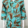 Turquoise Pure Cotton Night Duit