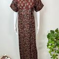 Brown 100% Cotton Nightgown for Women