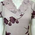 Lavender Alpine Fabric Nighty for Women