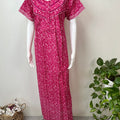 Hot Pink 100% Cotton Nightgown