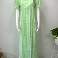 Lime Green Boutique Cotton Nighty Comfortable & Elegant