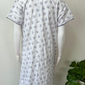 Lavender Polyester Cotton Nighty