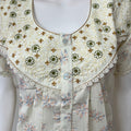 Lemon Yellow Boutique Cotton Elegant Nighty