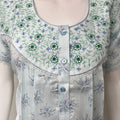 Sky Blue Boutique Cotton Nighty Soft & Comfortable