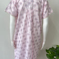 Pink Boutique Cotton Embroidered Nightgown