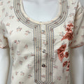 Cream Boutique Cotton Nightgown for Women