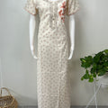 Cream Boutique Cotton Nightgown for Women