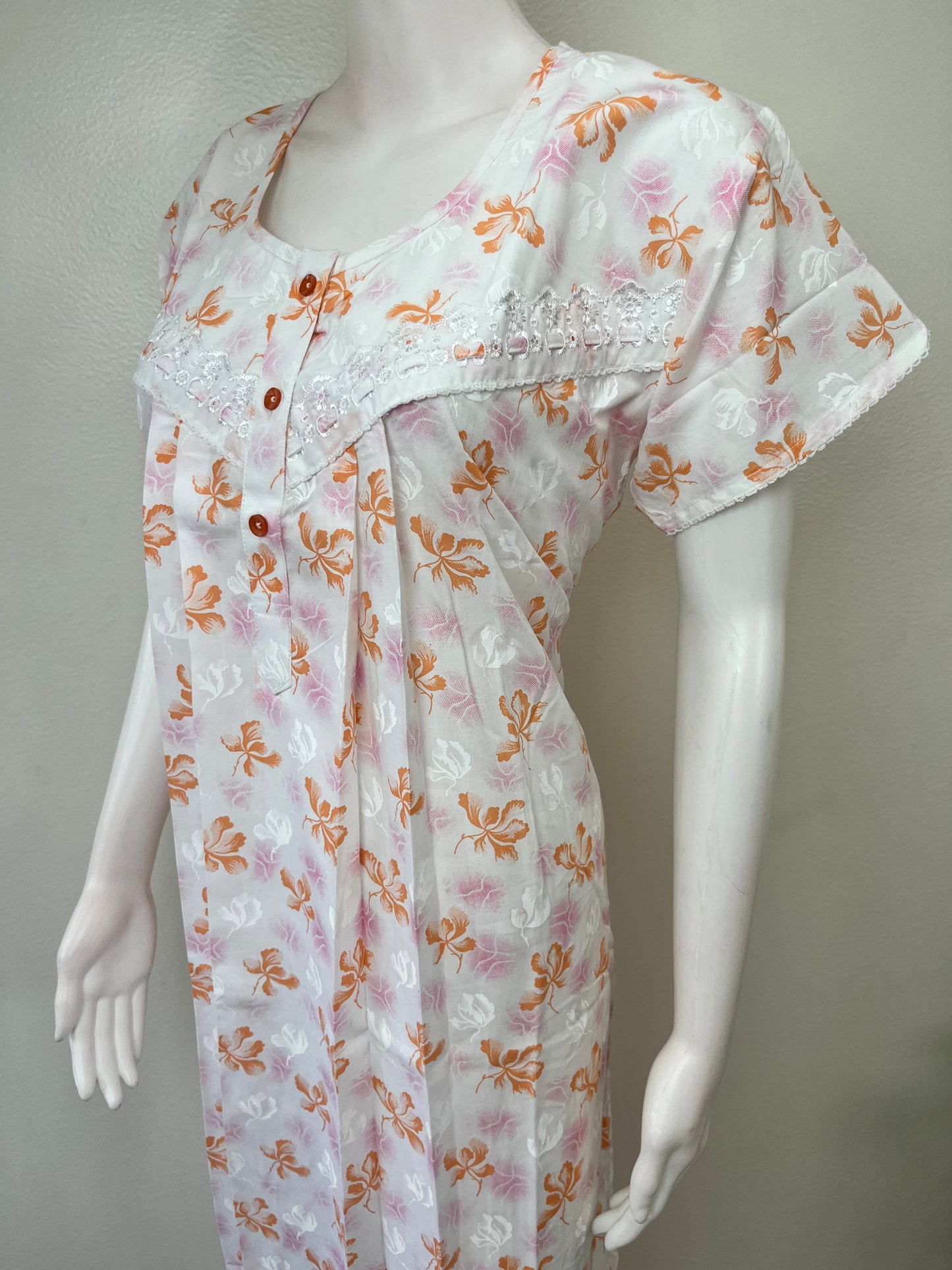 Pleated Style Boutique Cotton Nighty