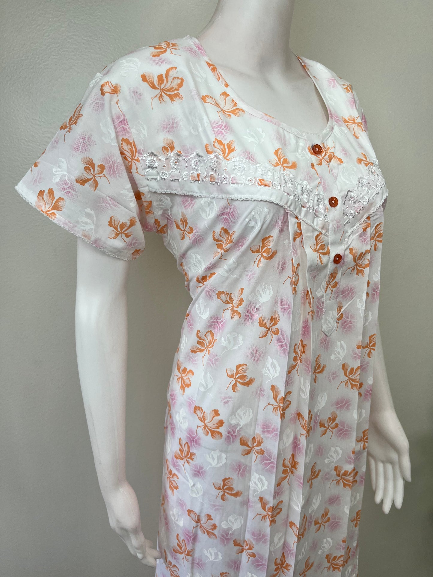 Pleated Style Boutique Cotton Nighty