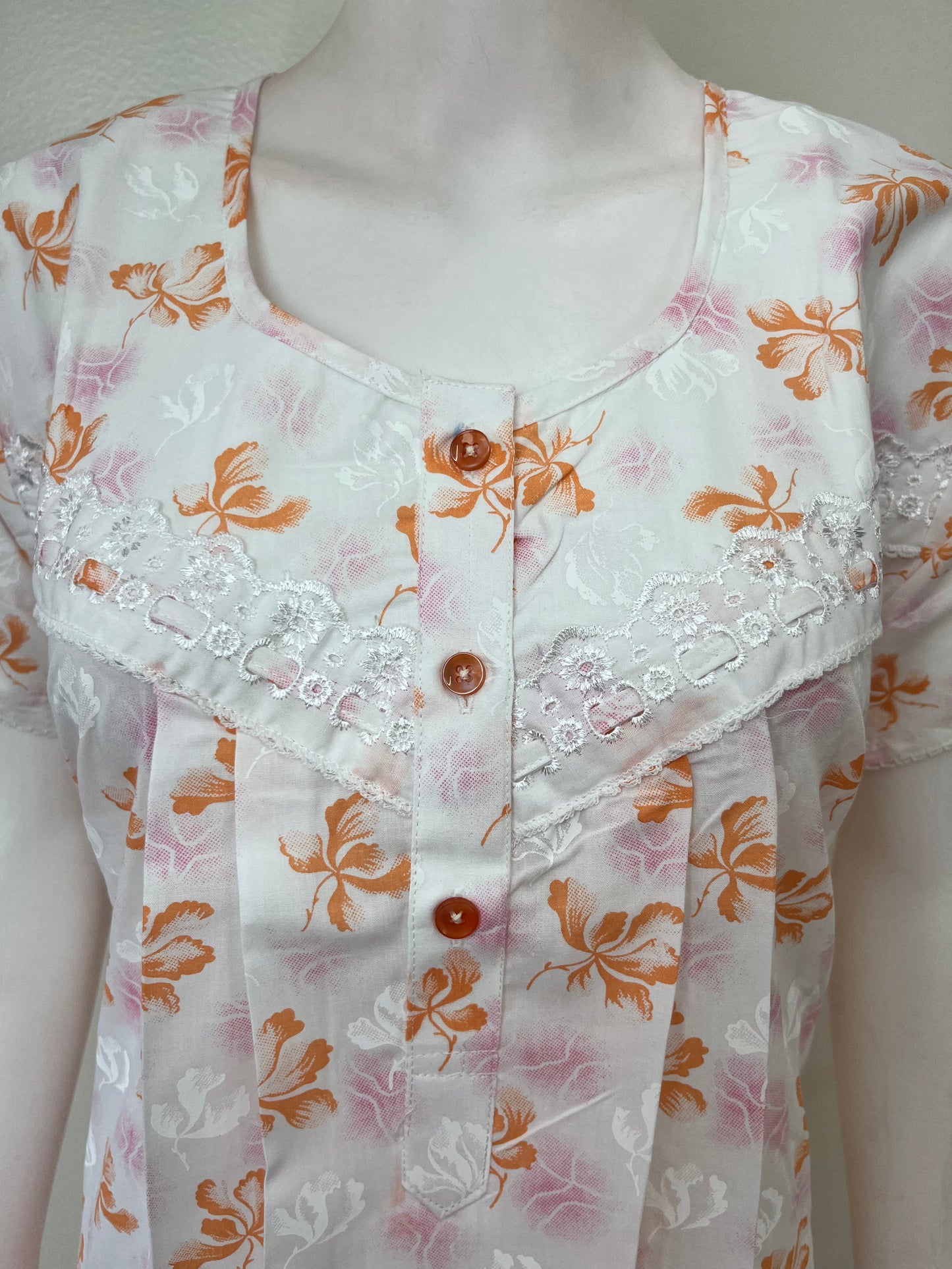 Pleated Style Boutique Cotton Nighty