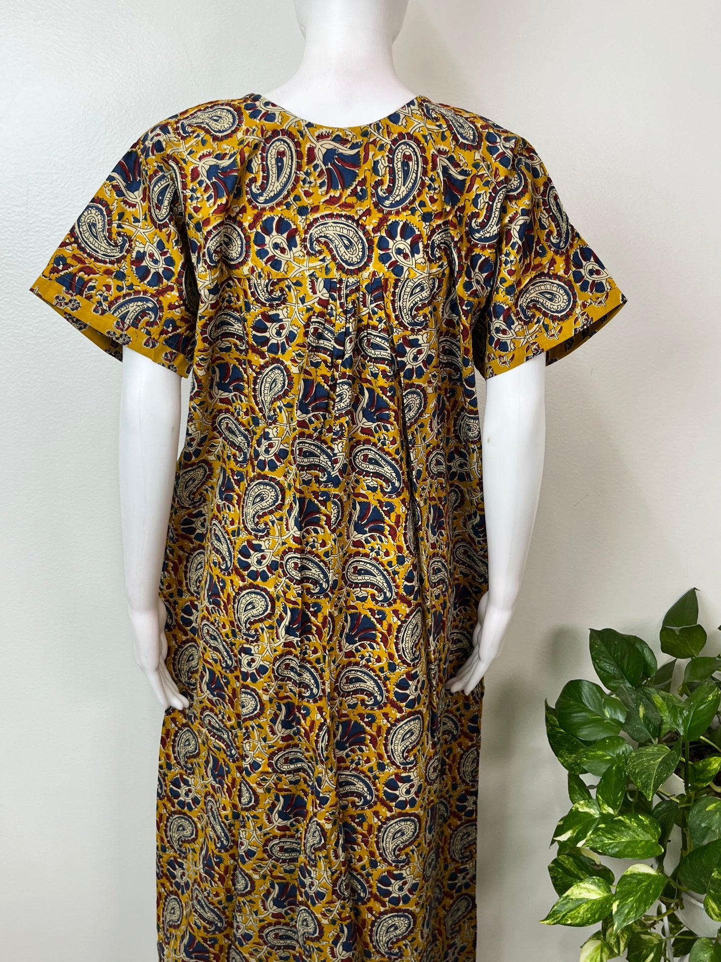 Mustard Pure Cotton Women’s Nightgown