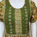 Mehendi Green Pure Cotton Women’s Nightgown