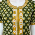 Green Pure Cotton Nighty Soft & Breathable