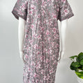 Grey Cambric Cotton Nightgown Comfortable & Elegant