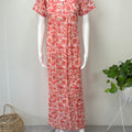 Pink 100% Cotton Nighty Comfortable & Elegant