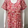 Pink 100% Cotton Nighty Comfortable & Elegant
