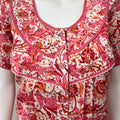 Pink 100% Cotton Nighty Comfortable & Elegant