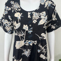Black Frock Style Cambric Cotton Elegant Nighty
