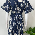 Floral Umbrella Style Cambric Cotton Nighty