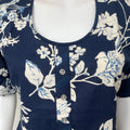 Floral Umbrella Style Cambric Cotton Nighty