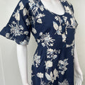 Floral Umbrella Style Cambric Cotton Nighty