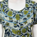 Floral Cambric Cotton Nighty for Women