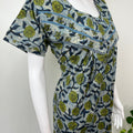 Floral Cambric Cotton Nighty for Women