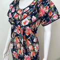 Floral Printed Cambric Cotton Women's Nightgown