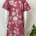 Peach Cambric Cotton Elegant Nightgown