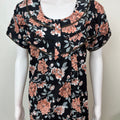 Floral Cambric Cotton Nighty Elegant & Breathable