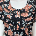 Floral Cambric Cotton Nighty Elegant & Breathable