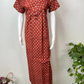 Pleated Style Pure Cotton Nightgown