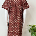 Brown Pure Cotton Nighty Elegant & Breathable