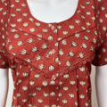 Pleated Style Pure Cotton Nightgown