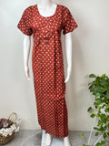 Pleated Style Pure Cotton Nightgown