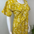 Yellow Elegant & Comfortable Pure Cotton Nighty