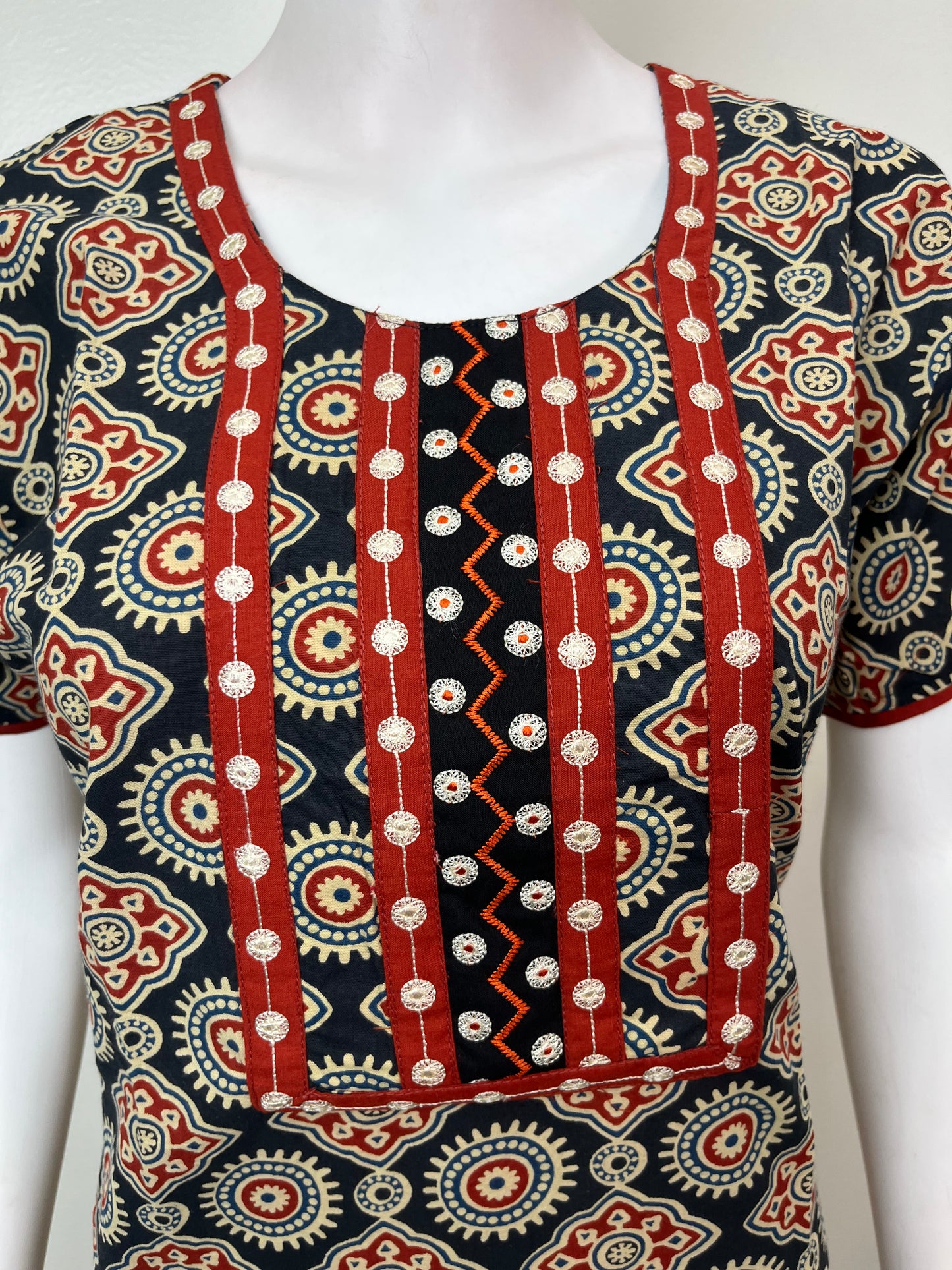 Black Pure Cotton Nighty for Women