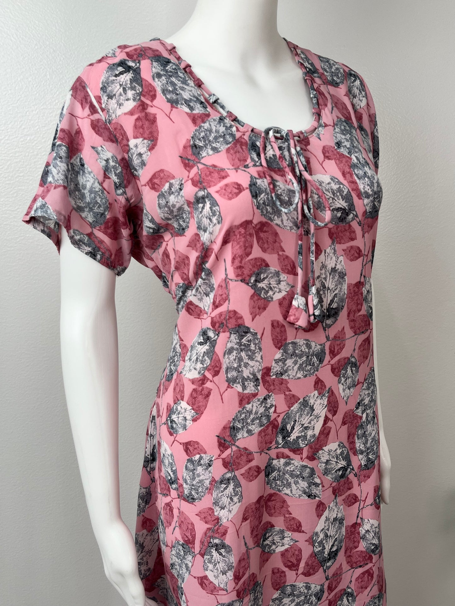 Dreamy Pink Chiffon Nighty for Women