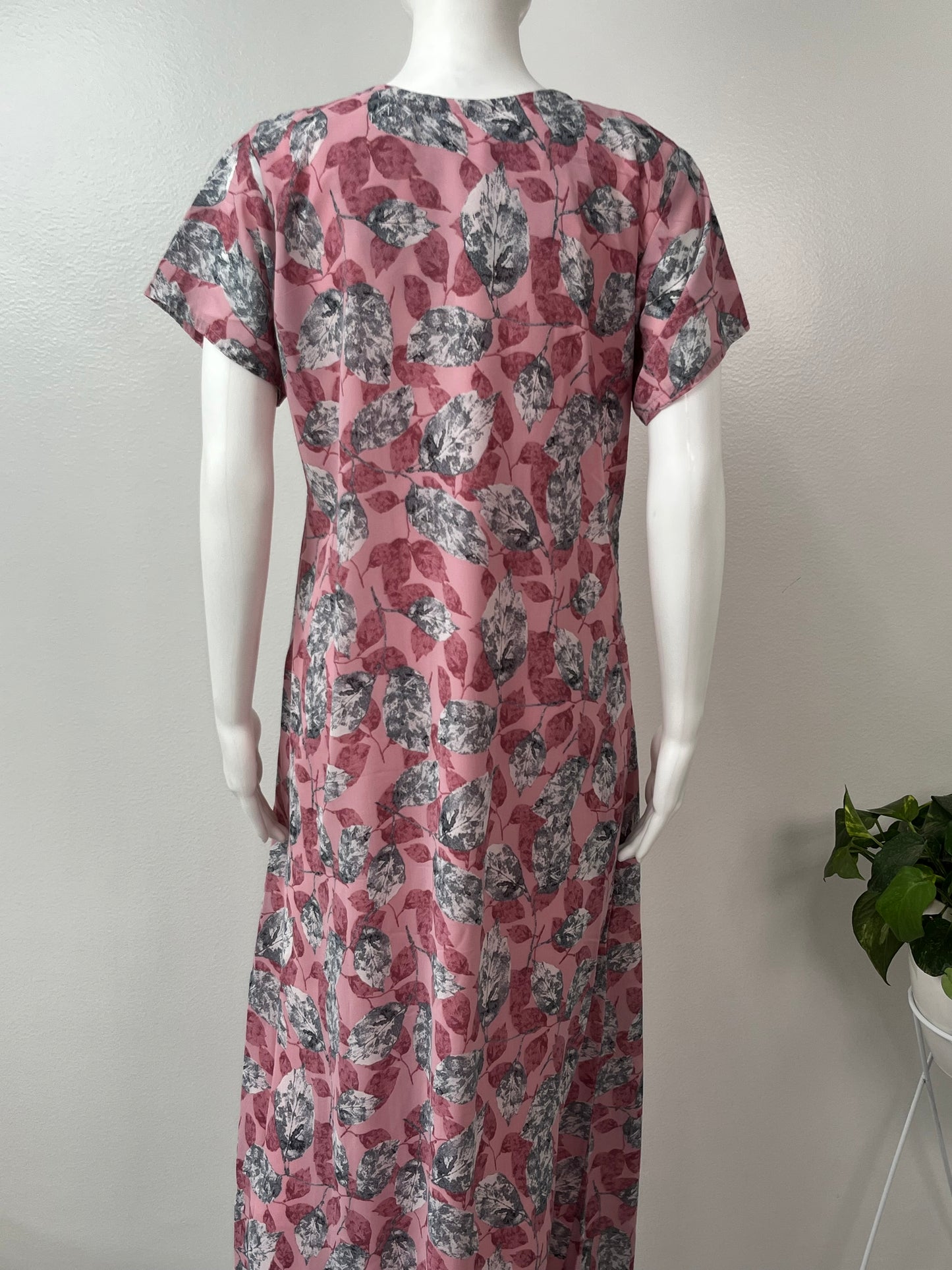 Dreamy Pink Chiffon Nighty for Women