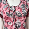 Dreamy Pink Chiffon Nighty for Women
