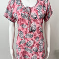 Dreamy Pink Chiffon Nighty for Women
