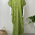 Sage Green Pure Cotton Nightgown Elegant & Breathable