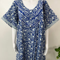 Royal Blue 100% Cotton Nighty