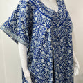 Royal Blue 100% Cotton Nighty