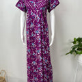 Purple 100% Cotton Nighty Soft & Comfortable for Women