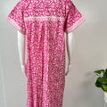 Pink Printed Women's Nighty Soft & Elegant