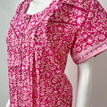 Pink Printed Women's Nighty Soft & Elegant