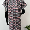 Grey Soft & Breathable Cotton Feeding Gown