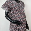 Grey Soft & Breathable Cotton Feeding Gown