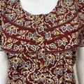 Maroon 100% Cotton Nightgown Soft & Comfortable